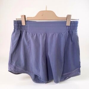 Lululemon Hotty Hot High-Rise Shorts 4" – Oasis Blue | Size 8 | NWT